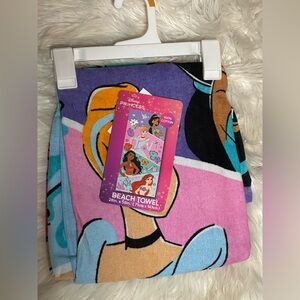 Disney Princess Towel with Pink and Blue